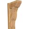 Ekena Millwork Funston Slat Rough Sawn Outlooker, Western Red Cedar, 8"W x 16"D x 28"H OUT08X16X28FST06RWR - alternate 1